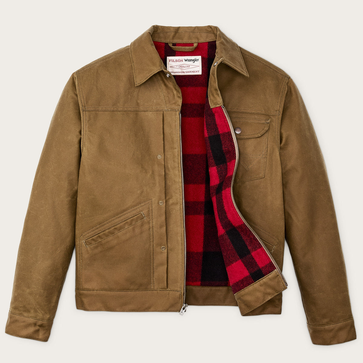Filson Guide Jacket Wrangler × filson adventure jacket by Filson | Tan