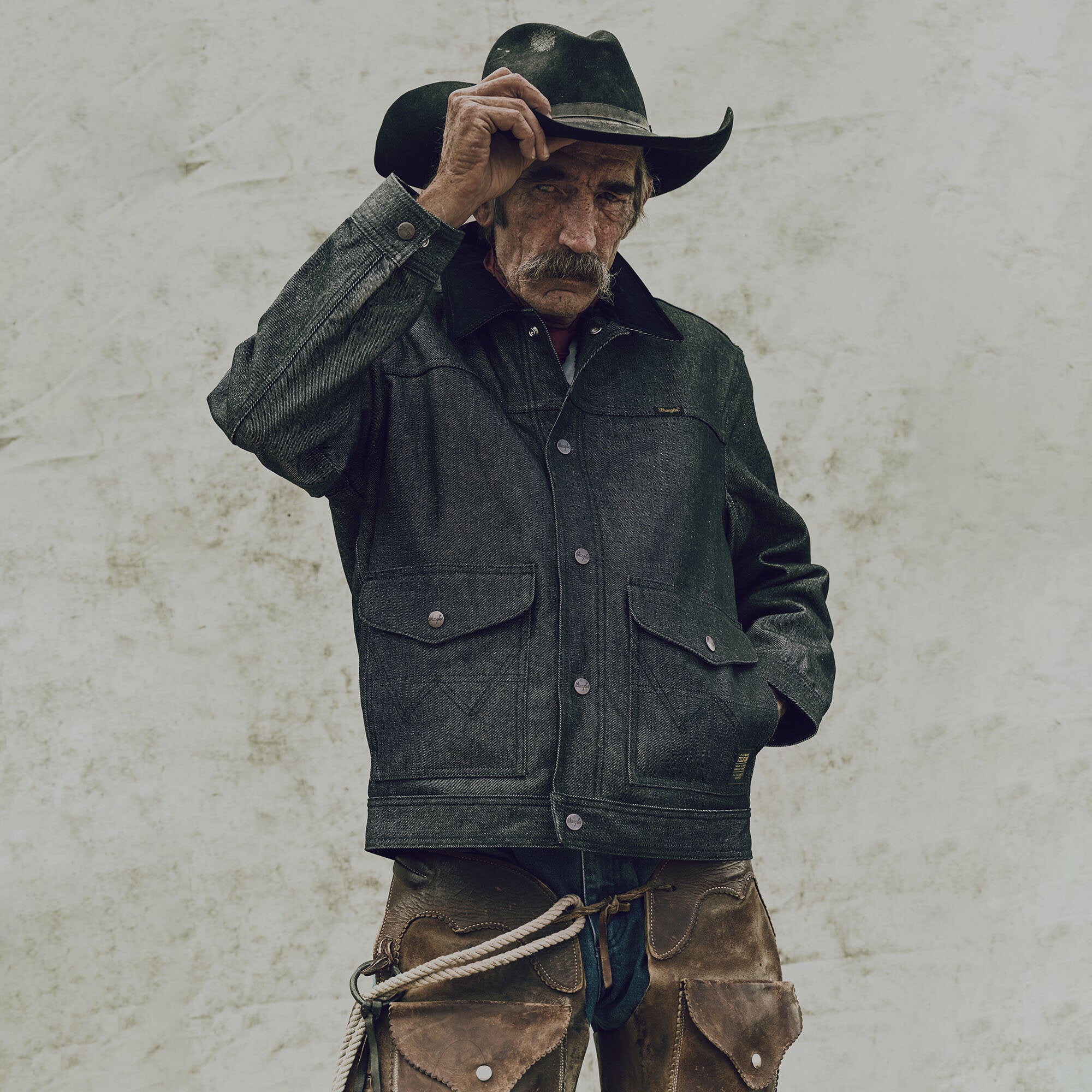 Filson Guide Jacket Wrangler x filson denim work jacket by Filson | Black