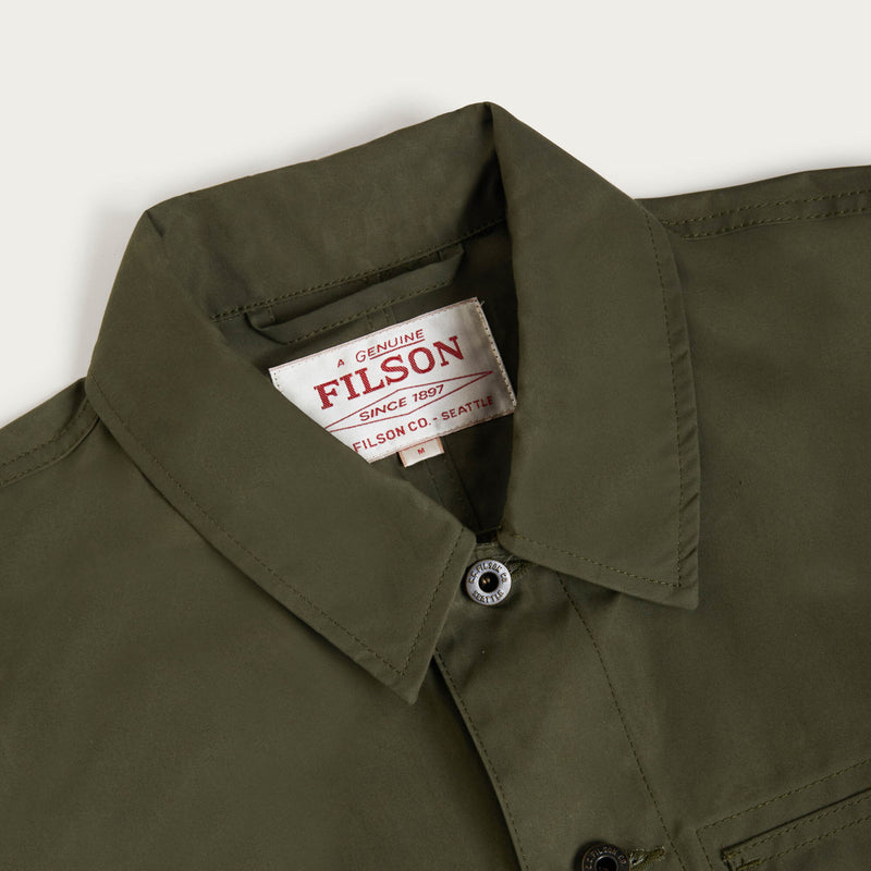 Dry wax journeyman jacket by Filson | Dark olive (Green)