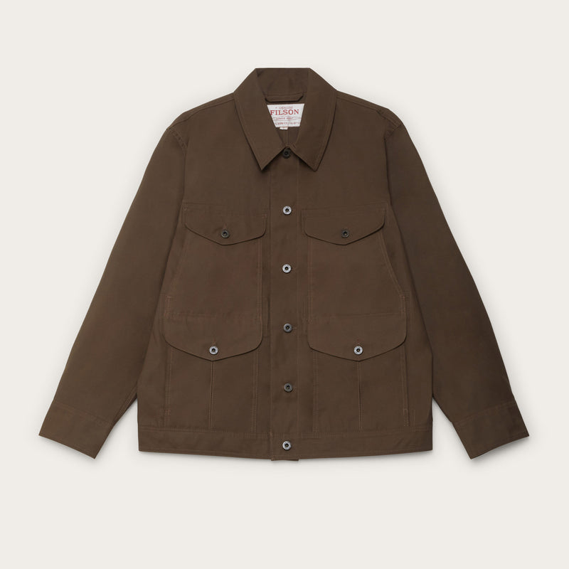 Dry wax journeyman jacket by Filson | Brown (Brown)