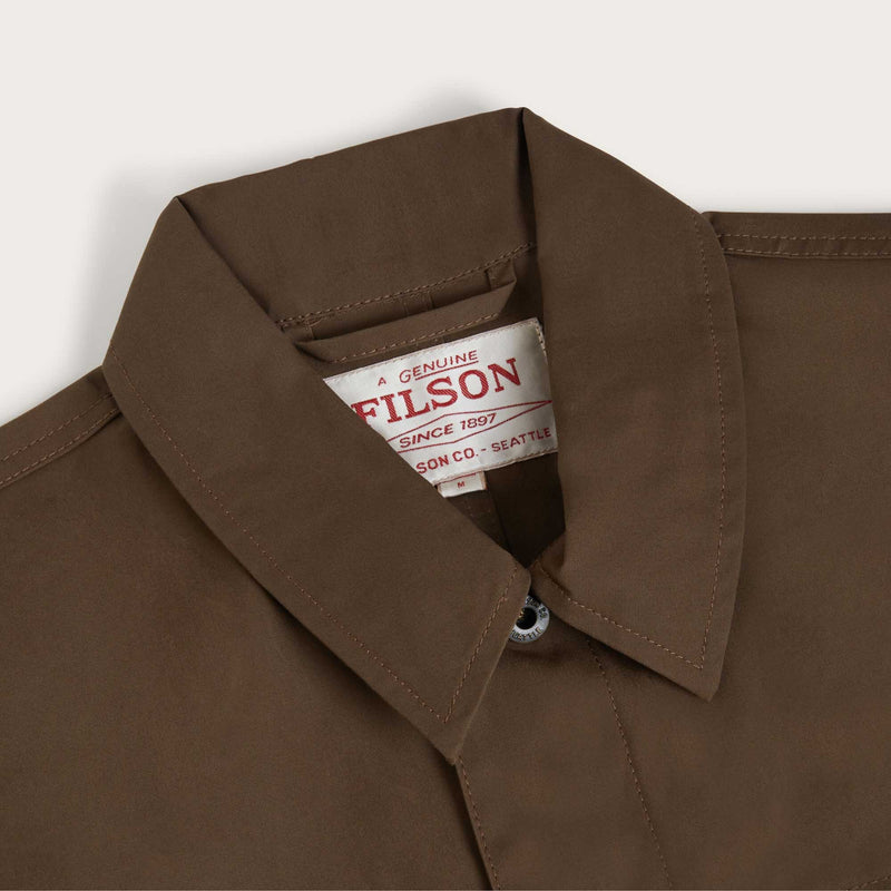 Dry wax journeyman jacket by Filson | Brown (Brown)