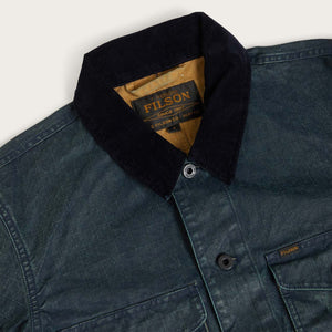 Coated journeyman jacket by Filson | Navy/tan (Blue)
