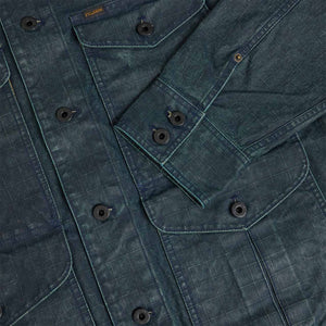 Coated journeyman jacket by Filson | Navy/tan (Blue)