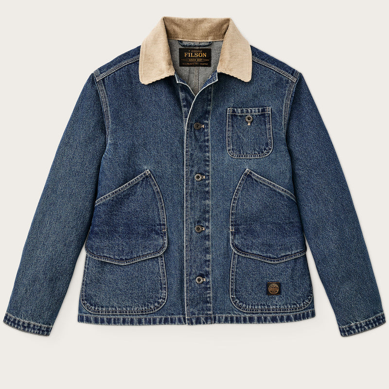 11-oz. denim outfitter jacket by Filson | Light indigo (Blue)