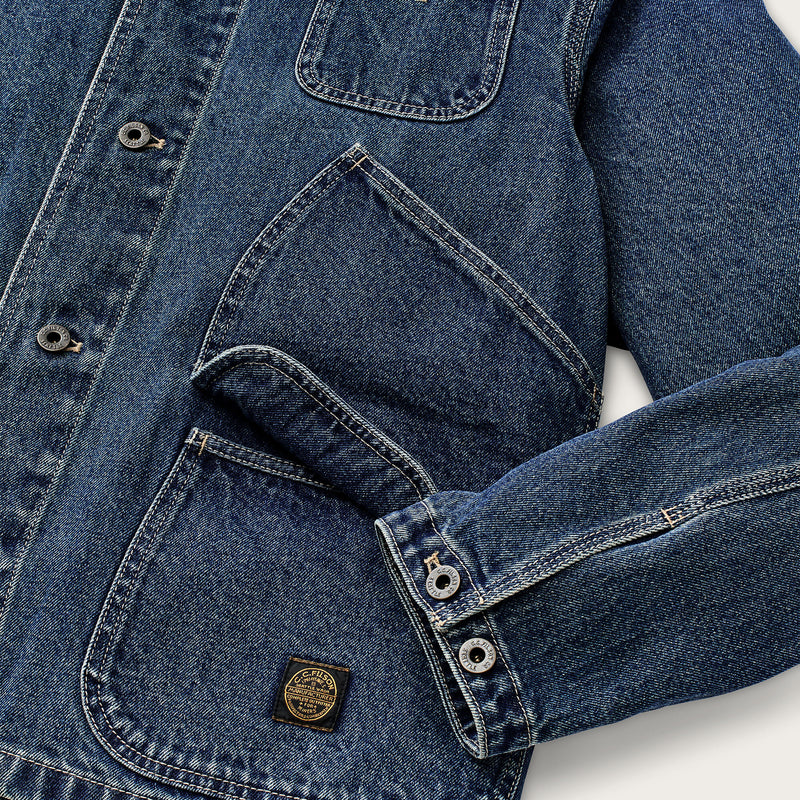 11-oz. denim outfitter jacket by Filson | Light indigo (Blue)