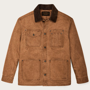 Rustic canvas barn coat by Filson | Whiskey (Brown)