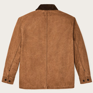 Rustic canvas barn coat by Filson | Whiskey (Brown)