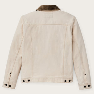 Rustic canvas short cruiser jacket by Filson | Natural seed (Beige)