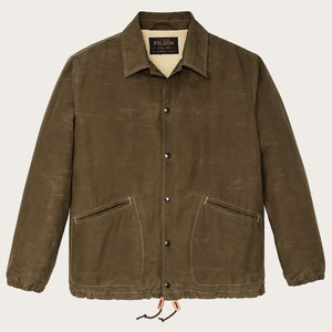 Dry wax windbreaker by Filson | Military olive (Green)