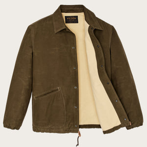 Dry wax windbreaker by Filson | Military olive (Green)