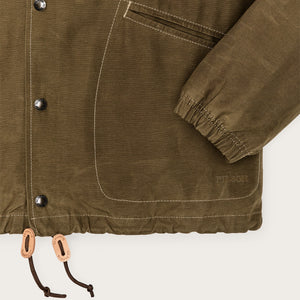 Dry wax windbreaker by Filson | Military olive (Green)