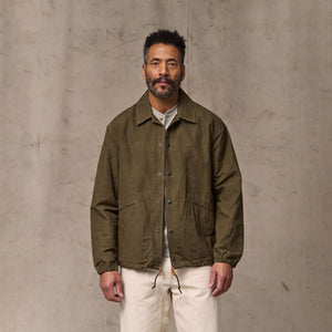 Dry wax windbreaker by Filson | Military olive (Green)