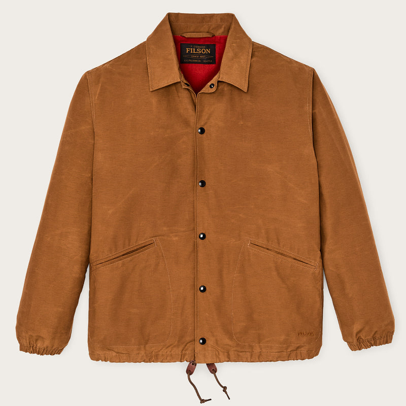 Dry wax windbreaker by Filson | Harvest tan (Brown)