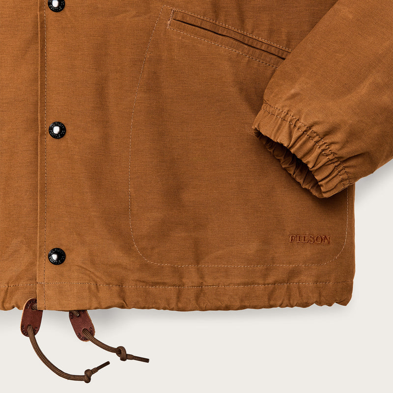 Dry wax windbreaker by Filson | Harvest tan (Brown)