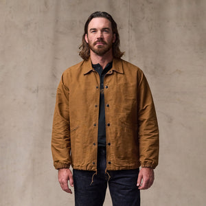 Dry wax windbreaker by Filson | Harvest tan (Brown)