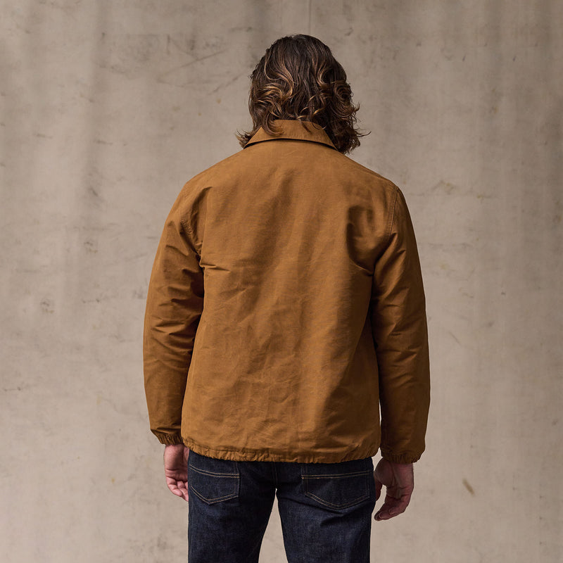 Dry wax windbreaker by Filson | Harvest tan (Brown)