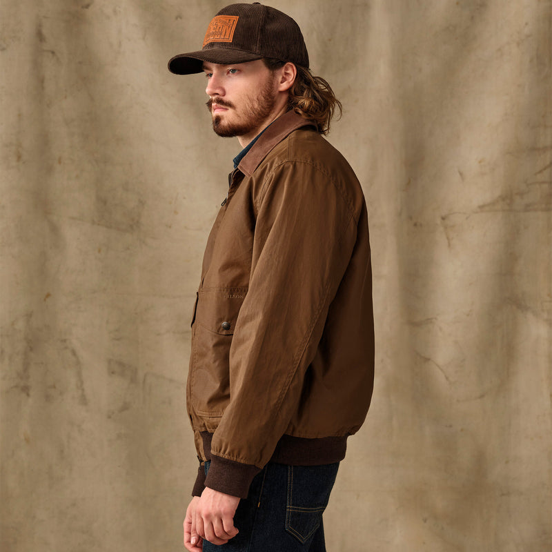 Cover cloth bomber jacket by Filson | Dark tan (Brown)