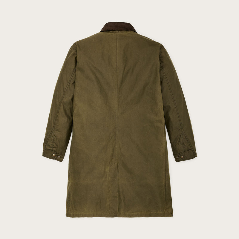 Cover cloth trench coat by Filson | Marsh olive (Green)