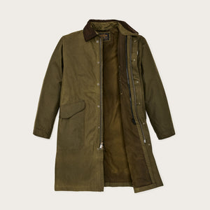 Cover cloth trench coat by Filson | Marsh olive (Green)