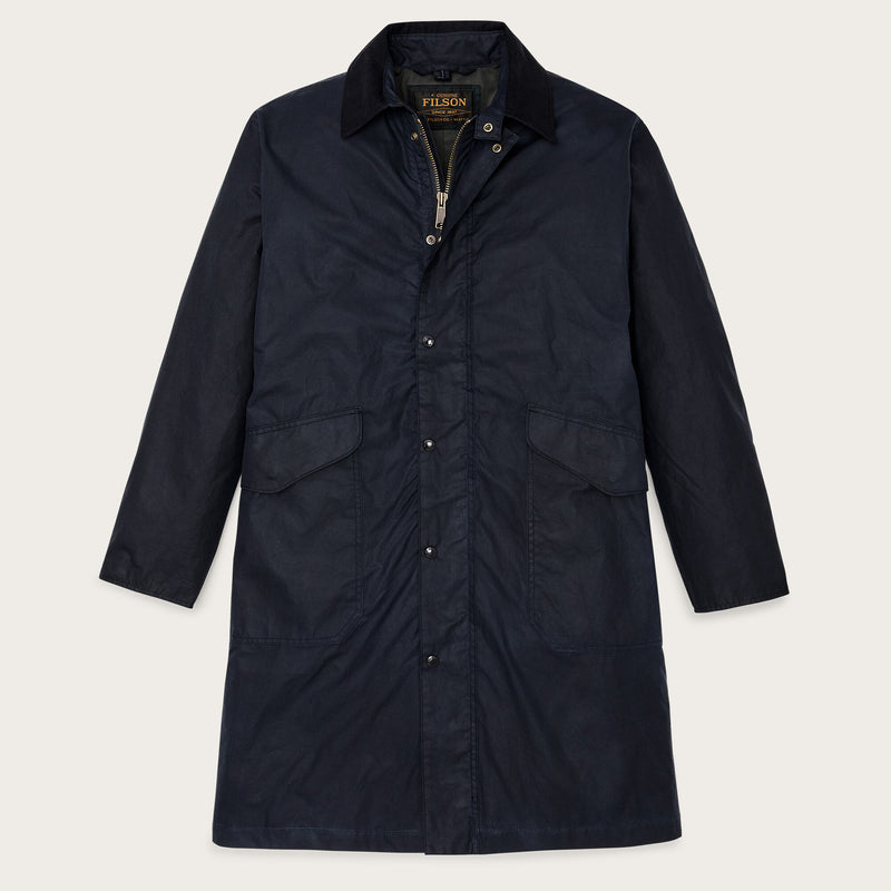 Cover cloth trench coat by Filson | Harbor blue (Blue)