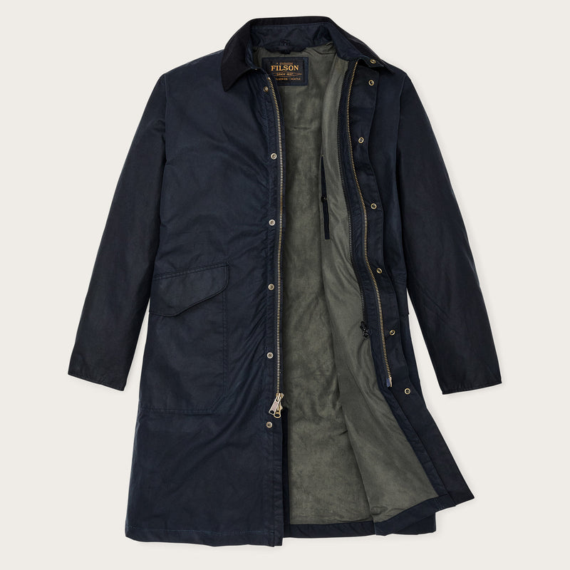 Cover cloth trench coat by Filson | Harbor blue (Blue)