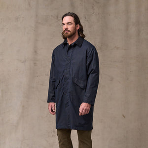 Cover cloth trench coat by Filson | Harbor blue (Blue)