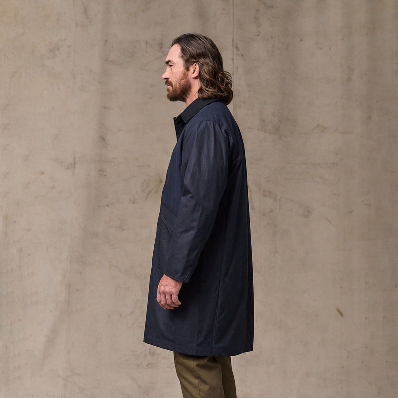 Cover cloth trench coat by Filson | Harbor blue (Blue)