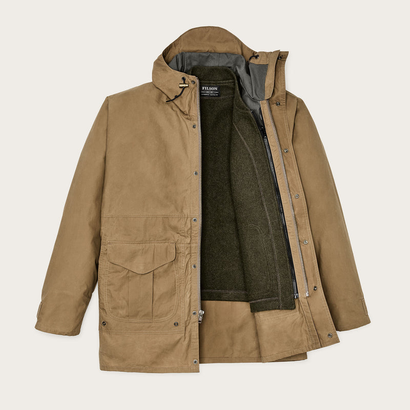 Dry wax omak coat by Filson | Dark beige (Beige)