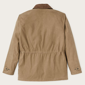 Dry wax mile marker coat by Filson | Dark beige (Beige)