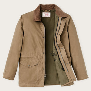Dry wax mile marker coat by Filson | Dark beige (Beige)