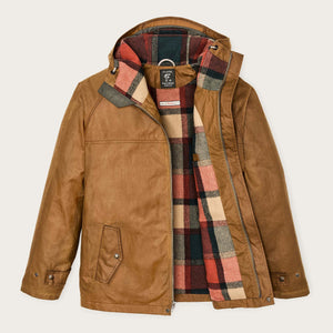 Filson x freeman wool lined raincoat by Filson | Dark tan / amber spr (Brown)