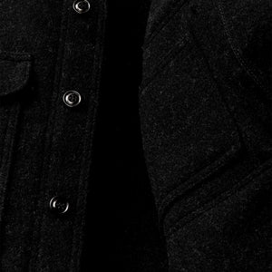 Mackinaw wool cruiser jacket by Filson | Charcoal (Black)