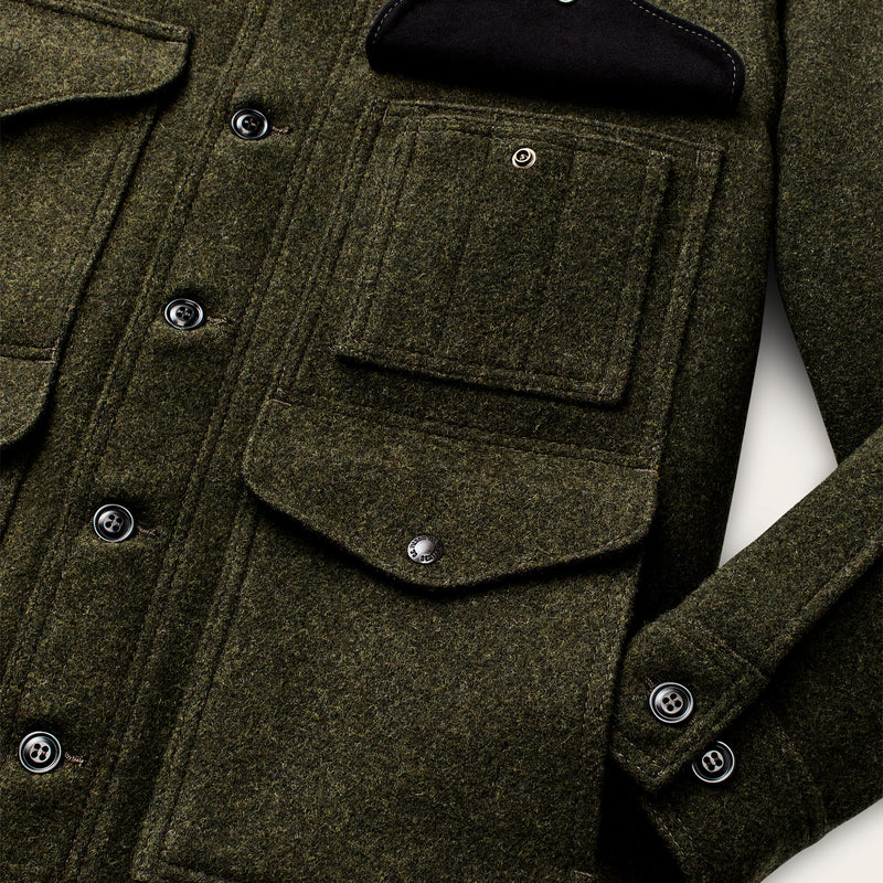 Mackinaw wool cruiser jacket by Filson | Forest green (Green)