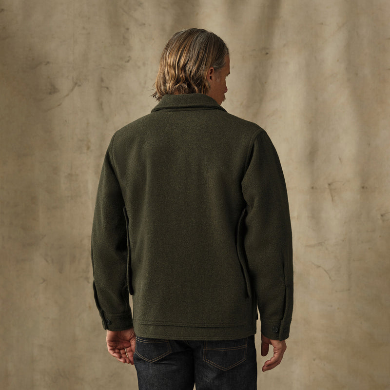 Mackinaw wool cruiser jacket by Filson | Forest green (Green)