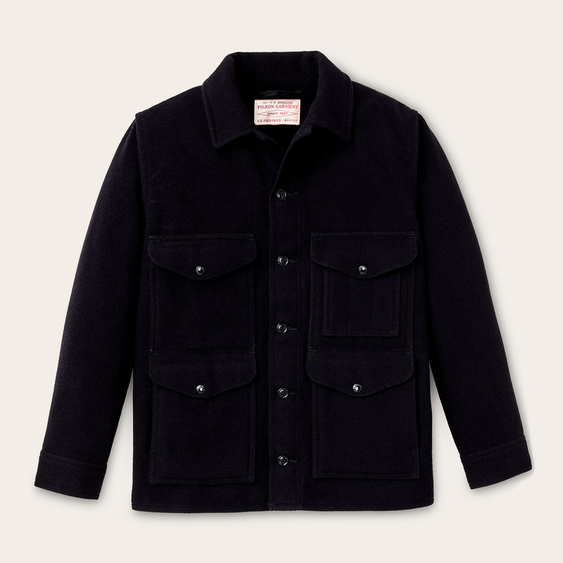 Mackinaw wool cruiser jacket by Filson | Dark navy (Blue)