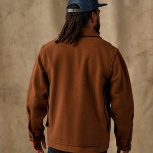 Mackinaw wool cruiser jacket by Filson | Chessie tan (Brown)