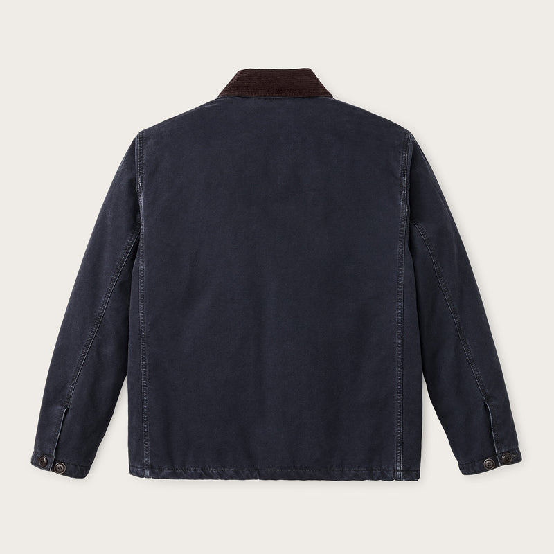 Insulated canvas outfitter jacket by Filson | Dark navy (Blue)