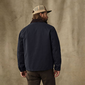 Insulated canvas outfitter jacket by Filson | Dark navy (Blue)