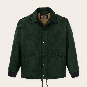 Mackinaw wool coach jacket by Filson | Vintage pine (Green)