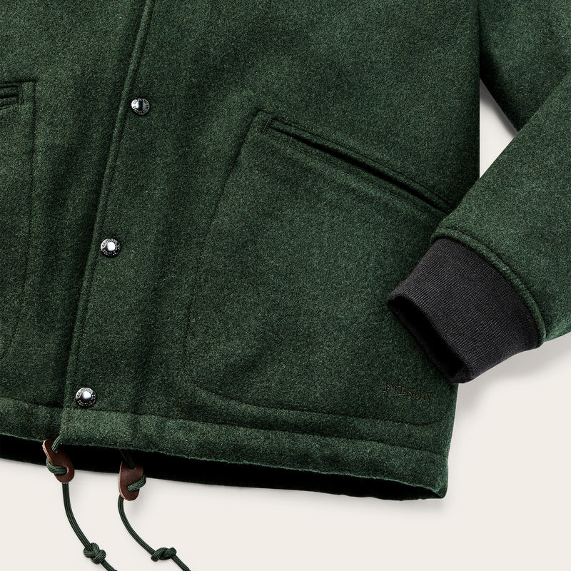 Mackinaw wool coach jacket by Filson | Vintage pine (Green)