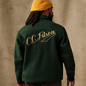 Mackinaw wool coach jacket by Filson | Vintage pine (Green)