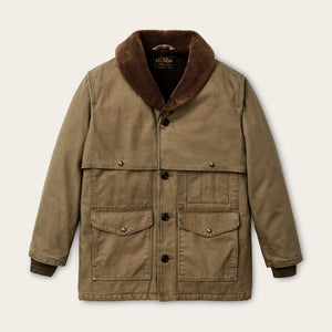 Rustic canvas packer coat by Filson | Marsh olive (Beige)