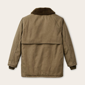 Rustic canvas packer coat by Filson | Marsh olive (Beige)