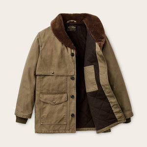 Rustic canvas packer coat by Filson | Marsh olive (Beige)
