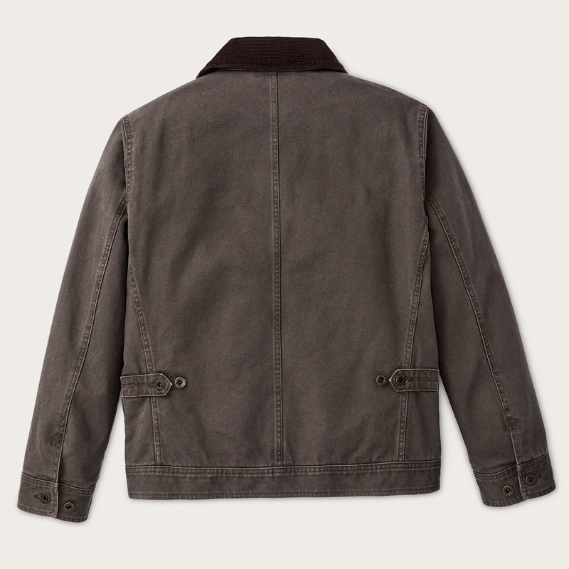 Rustic canvas journeyman jacket by Filson | Bark (Brown)