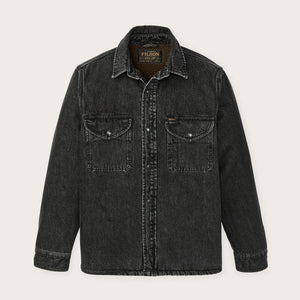 Denim jac-shirt by Filson | Vintage black (Black)