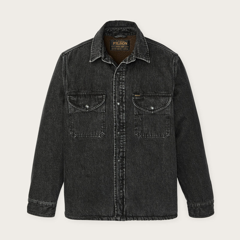 Denim jac-shirt by Filson | Vintage black (Black)