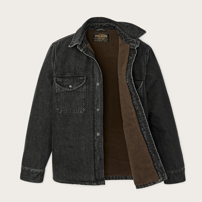 Denim jac-shirt by Filson | Vintage black (Black)