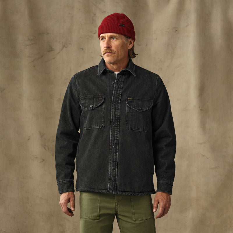 Denim jac-shirt by Filson | Vintage black (Black)