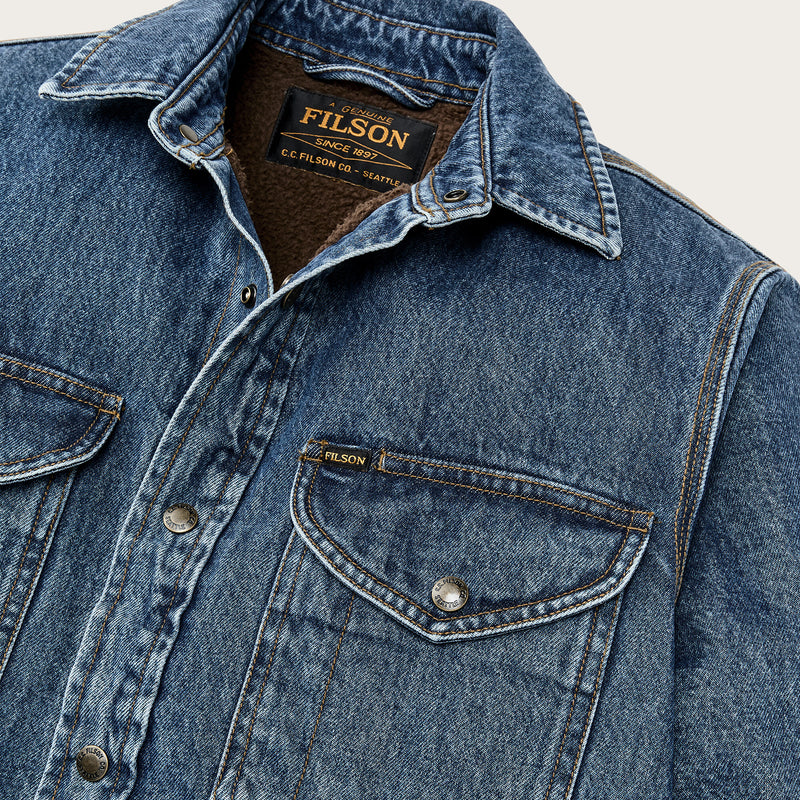 Denim jac-shirt by Filson | Vintage indigo (Blue)